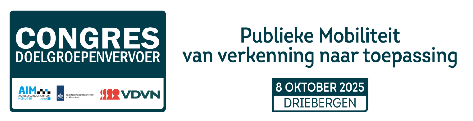 Congres Doelgroepenvervoer 2025